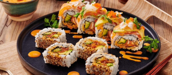 Spicy Tuna/Salmon Prento