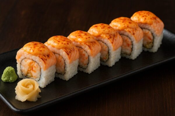 Salmon Aburi Roll
